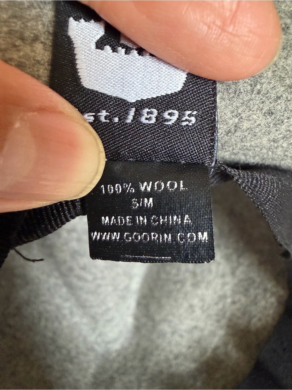 Goorin Monique Heritage Style 100% Wool Fedora with Striped Band - Picture 5 of 7